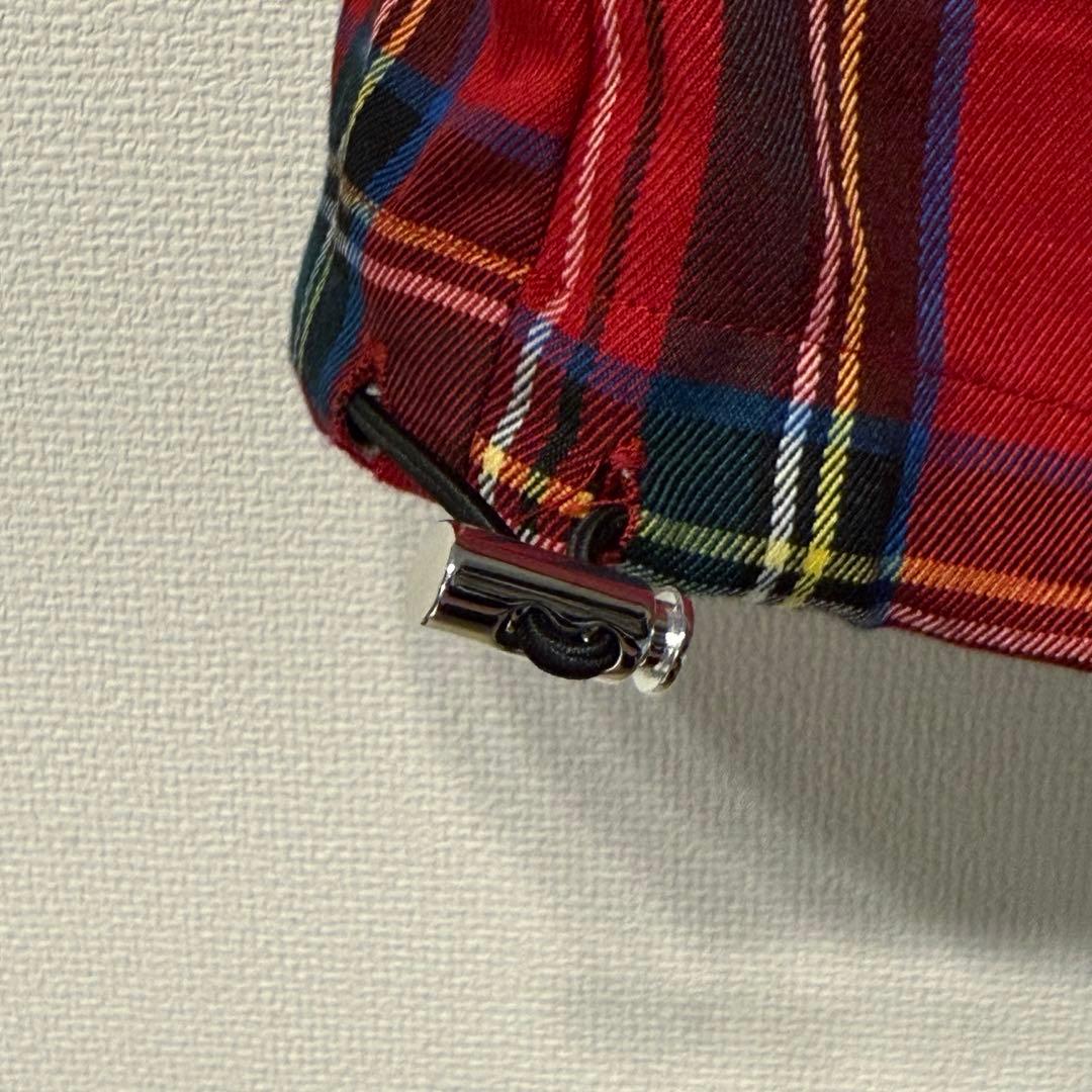 HEIHEI ハートポケットカーゴパンツ 大橋和也MV着用モデル 赤チェック