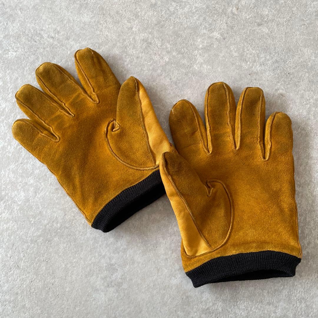 【希少】NEIGHBORHOOD レザー スエード グローブ Mサイズ 手袋