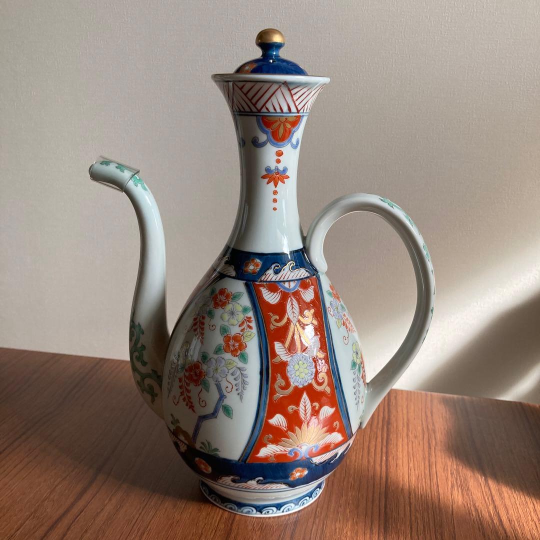 伊万里　陶磁器ポット
