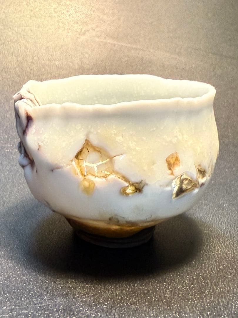 川端健太郎　盃　共箱、共布