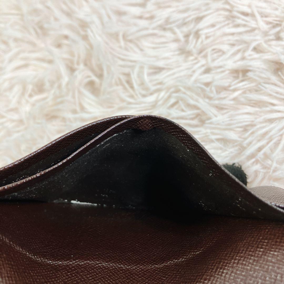 綺麗 ルイヴィトン ダミエ ポルトモネ ビエトレゾール L字 二つ折り 財布