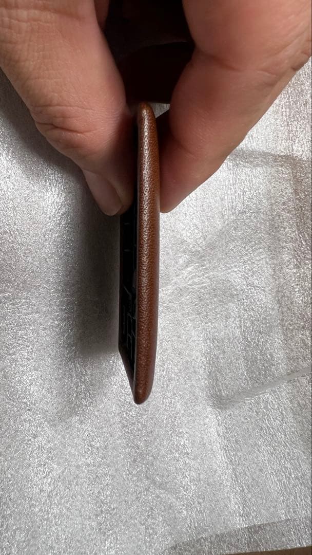 マツダ純正 セレクティブキーシェル レザー ブラウン キーカバー 本革