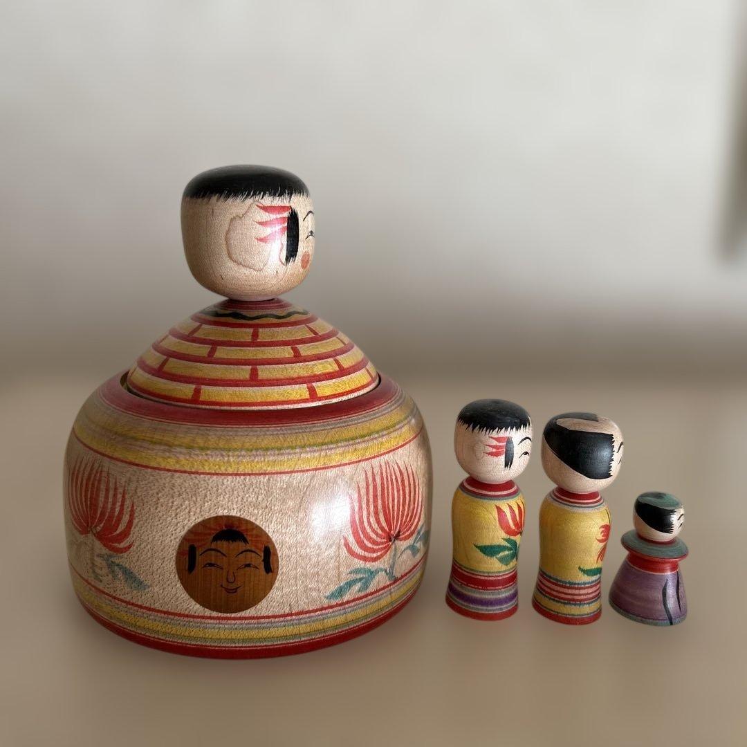 鈴木征一工人 こけし【肘折系】