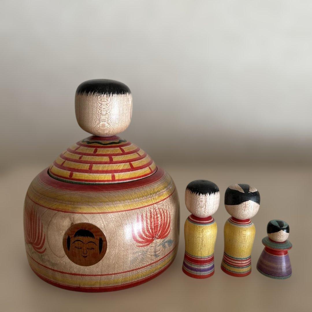 鈴木征一工人 こけし【肘折系】