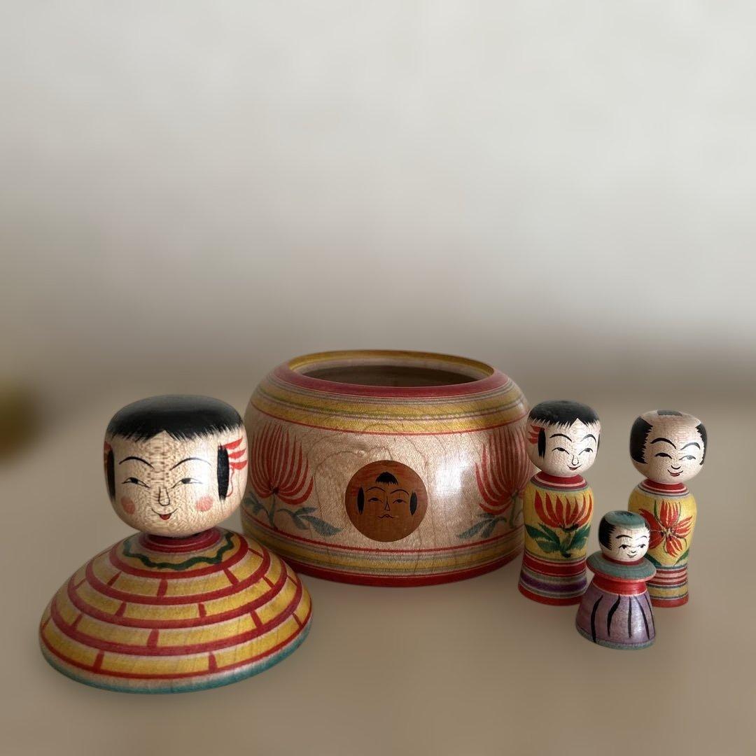 鈴木征一工人 こけし【肘折系】