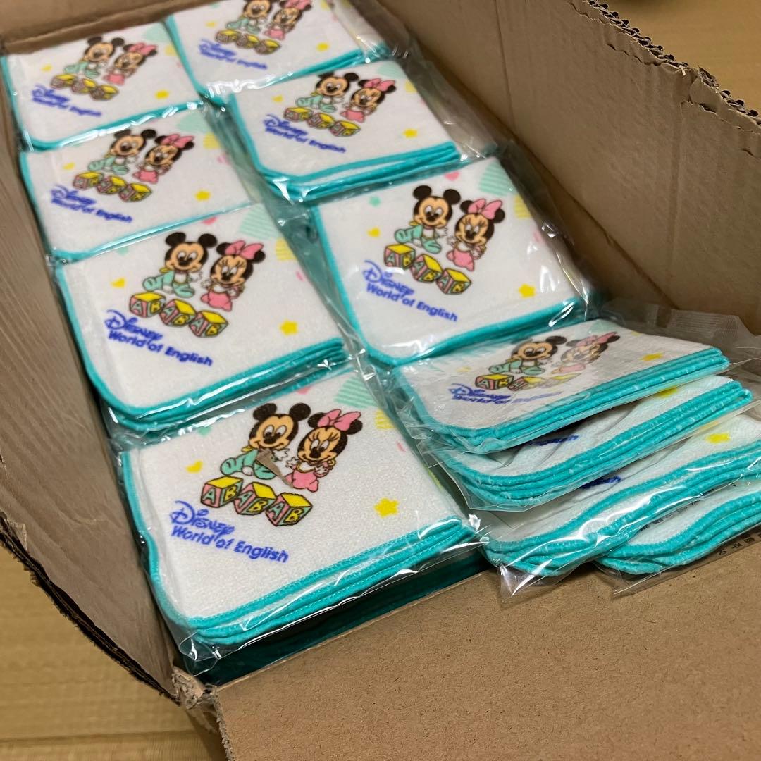 400枚 【未開封新品】 Disney ミッキー ミニー ハンカチ ディズニー