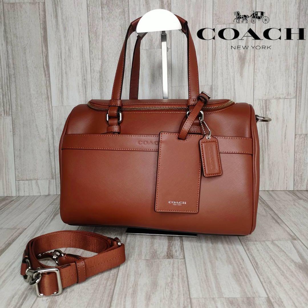 50 COACH コーチ　レザー　2WAY ハンドバッグ　ショルダーバッグ