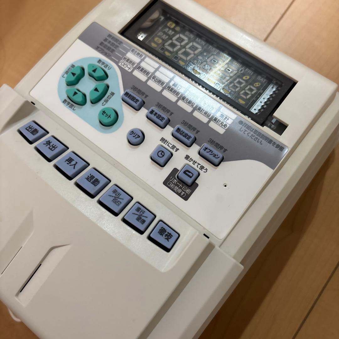 マックス株式会社　ER-250S タイムレコーダー　動作確認済み
