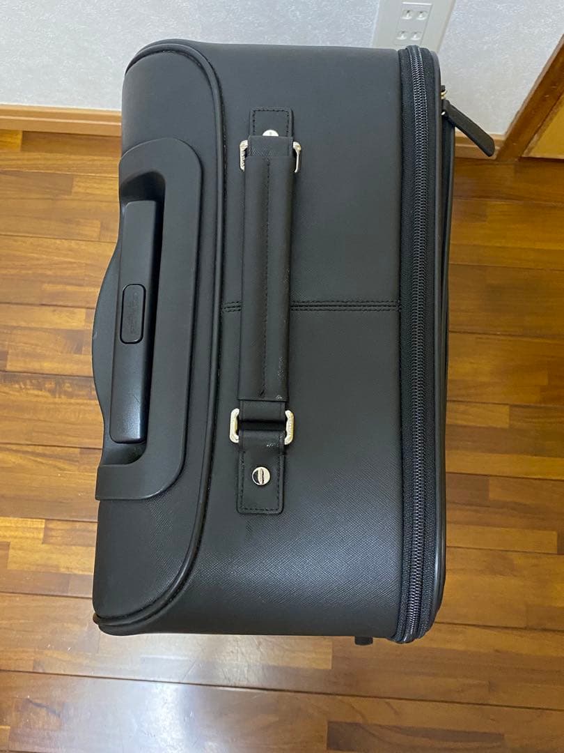 美品　COACH コーチ 2輪 黒キャリーケース　スーツケース