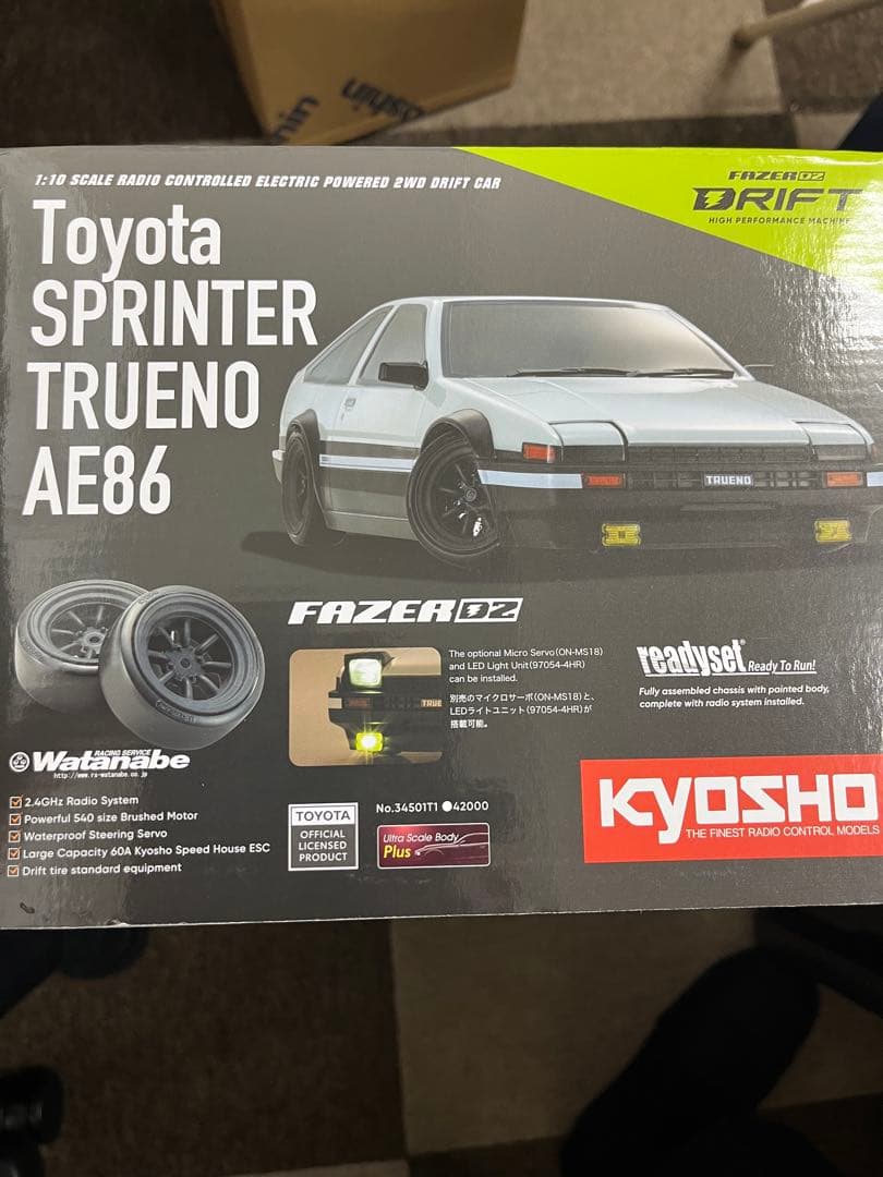ホビーラジコン Kyosho Toyota Sprinter Trueno AE86