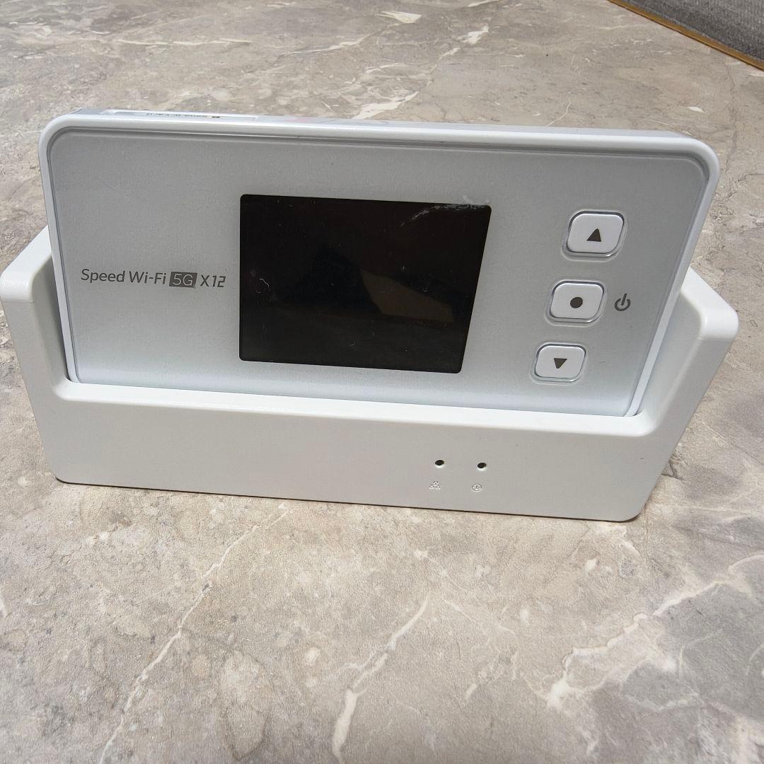 Speed Wi-Fi 5G X12 本体＋専用クレードルセット｜WiMAX