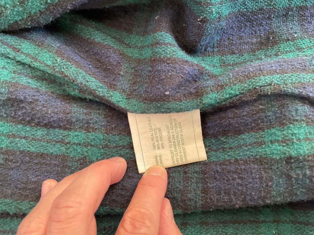 Gerald 購入UKレザー ヴィンテージシングルライダースジャケット