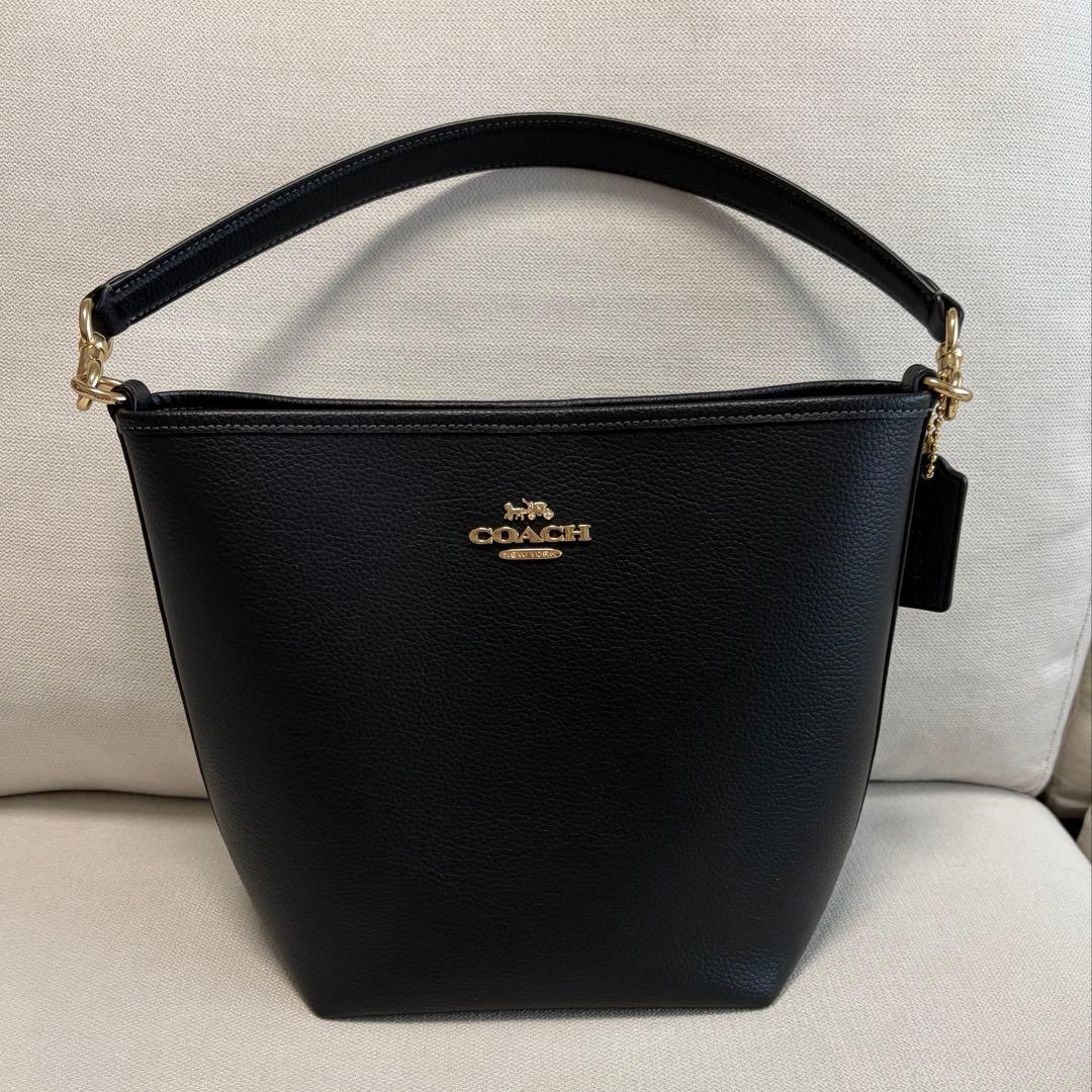 コーチ　シティバケット　CT801 ブラック　ショルダーバッグ　2way