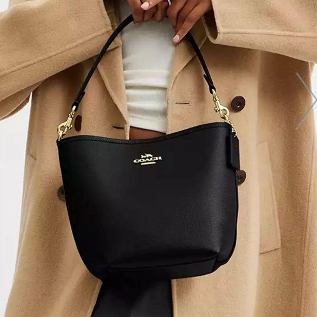 コーチ　シティバケット　CT801 ブラック　ショルダーバッグ　2way