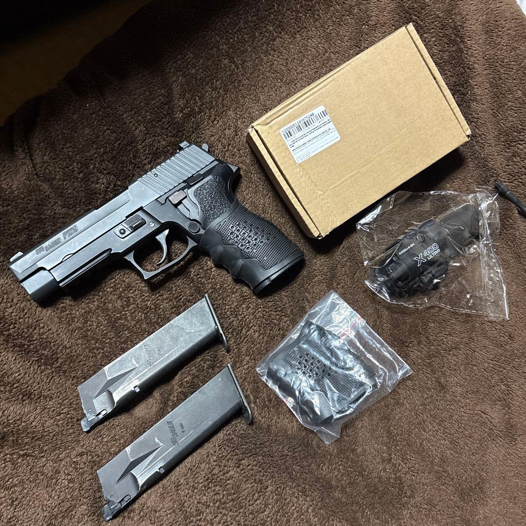 【超メルカリ祭限定価格】東京マルイ ガスブロ ジグ P226 E2 外装カスタム