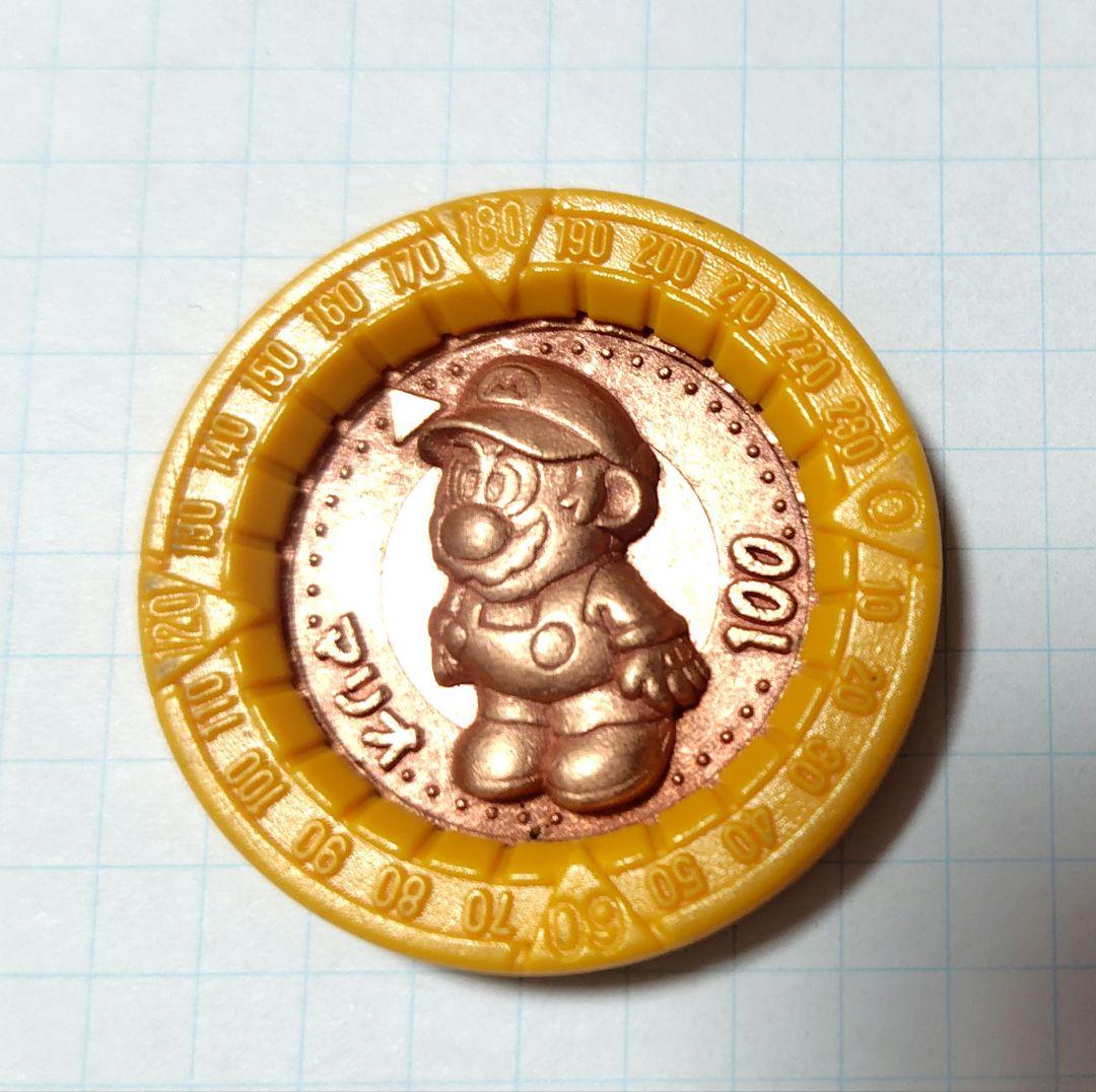 スーパーマリオ レトロゲーム　スクラッシュ　メダル　Nintendo