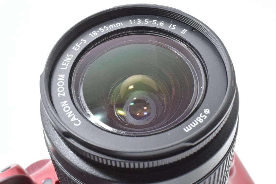 ⭐️すぐ使えます⭐️Canon EOS Kiss X50 レッド セット