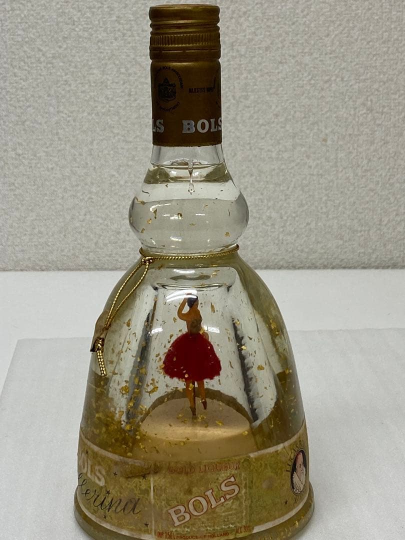 3-2696 BOLS バレリーナ リキュール　未開栓 オルゴール