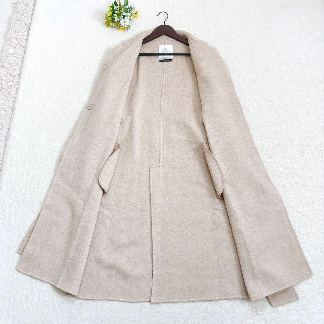 《新品》La boutique BonBon スタンドチェスターコート ベージュ