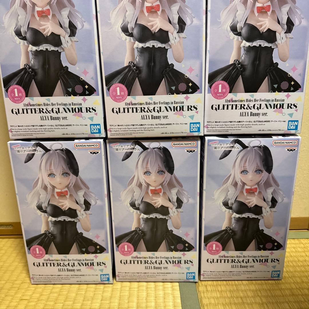 ロシデレ GLITTER＆GLAMOURS アーリャ バニーver. 6体