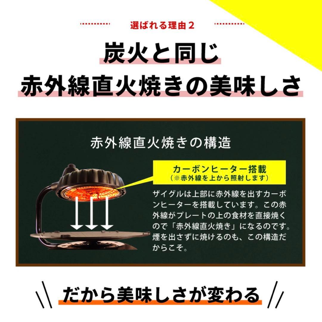 ZAIGLE BOY2 無煙ロースター