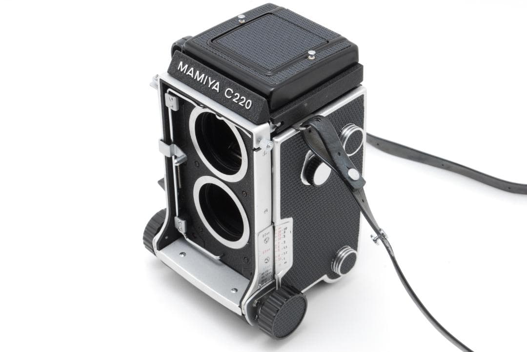 【美品】マミヤ Mamiya C220 80mm F3.7