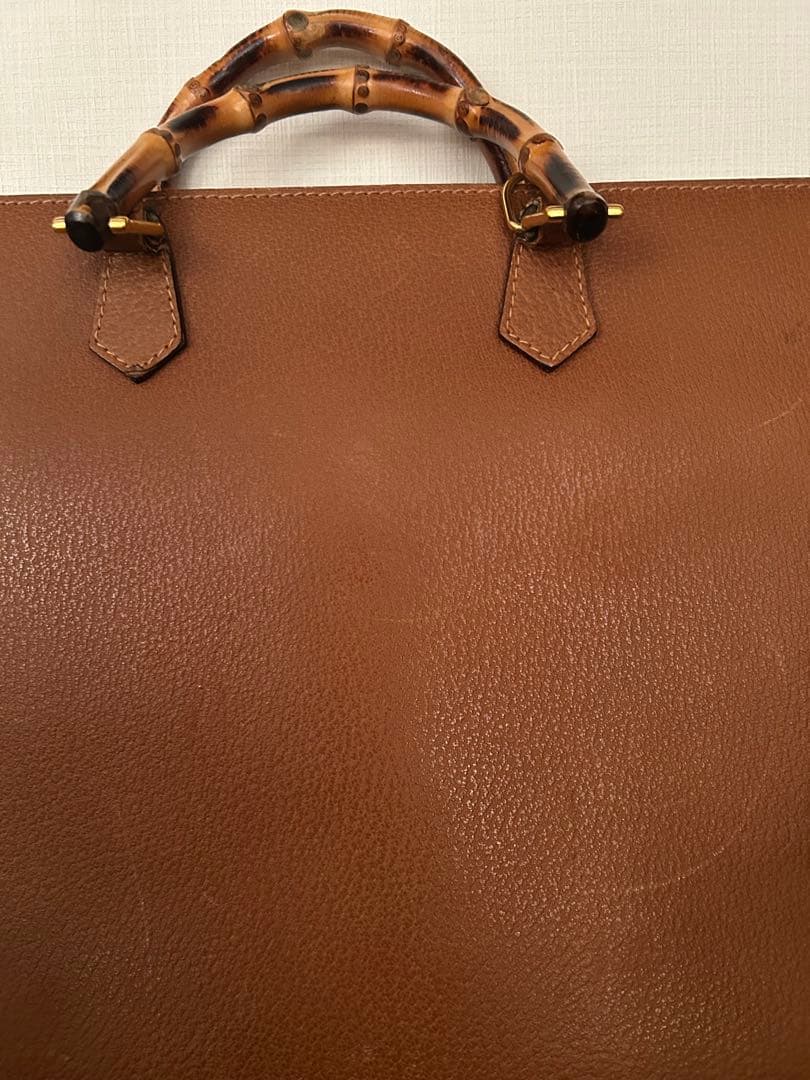 グッチビジネスバッグ　バンブー2way