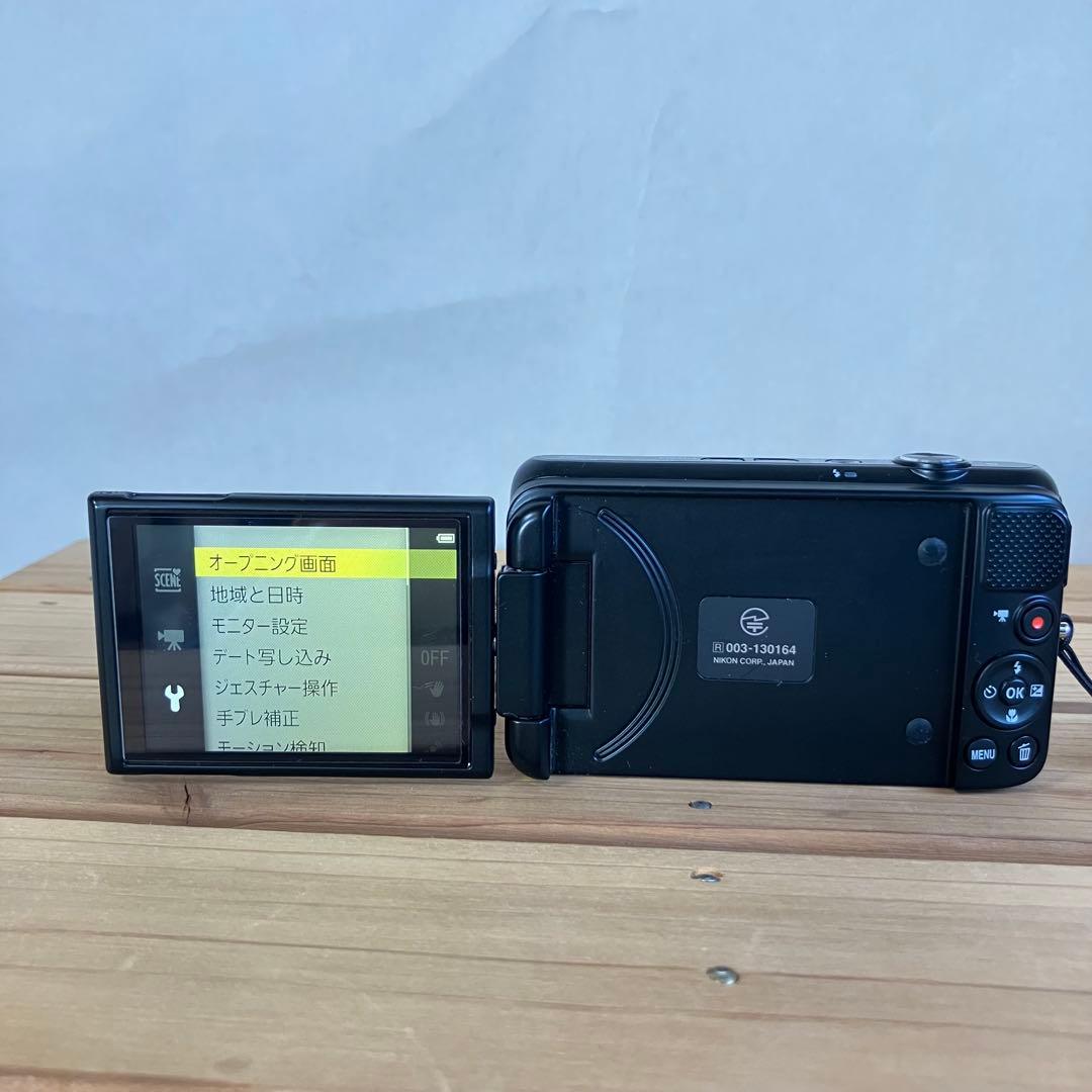 Nikon COOLPIX S6600 コンパクトデジタルカメラ ブラック