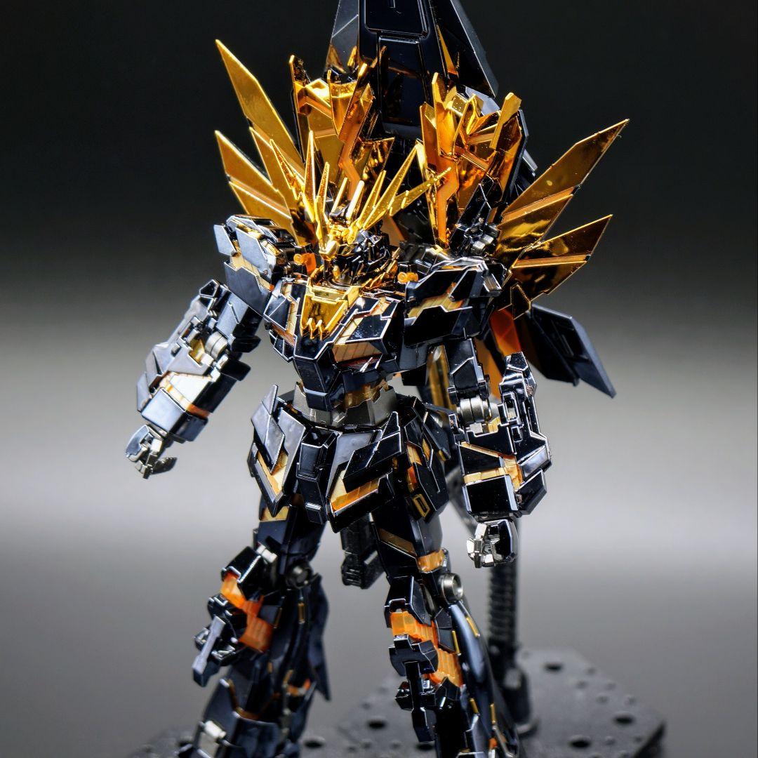 大和【メッキ仕様】MG バンシィ ノルン 完成品 ユニコーンガンダム