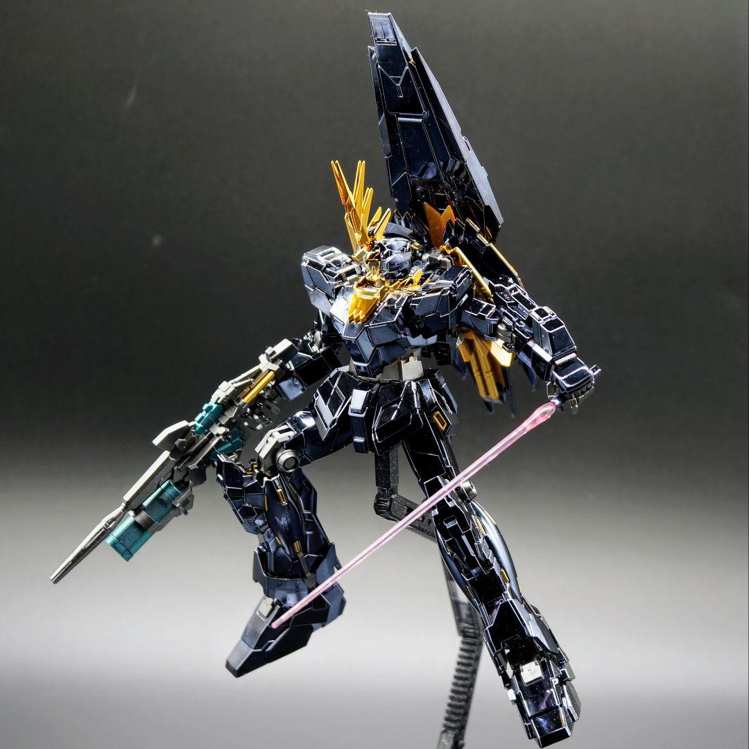 大和【メッキ仕様】MG バンシィ ノルン 完成品 ユニコーンガンダム