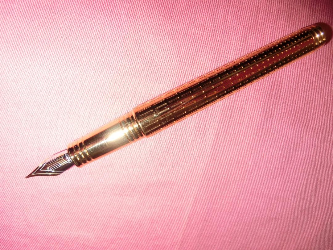 (新品・未使用)　パーカー万年筆＆ボールペン「18K・M中字」セット!!