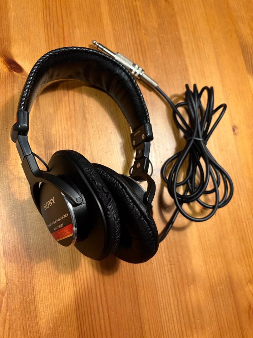 SONY MDR-CD900ST スタジオヘッドホン変換ジャック付き【中古】