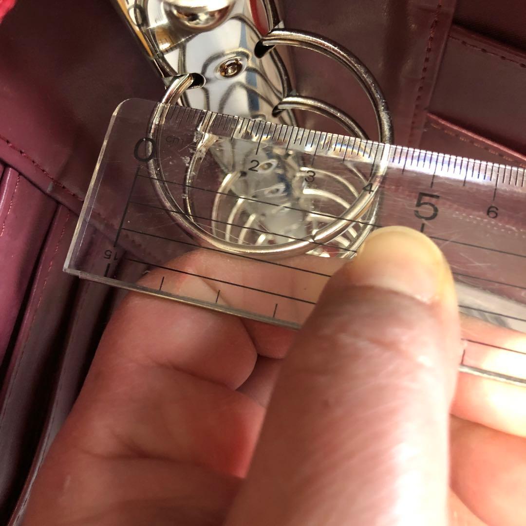 フランクリンプランナー　オイルレザー バインダー クラッシックサイズガーネット