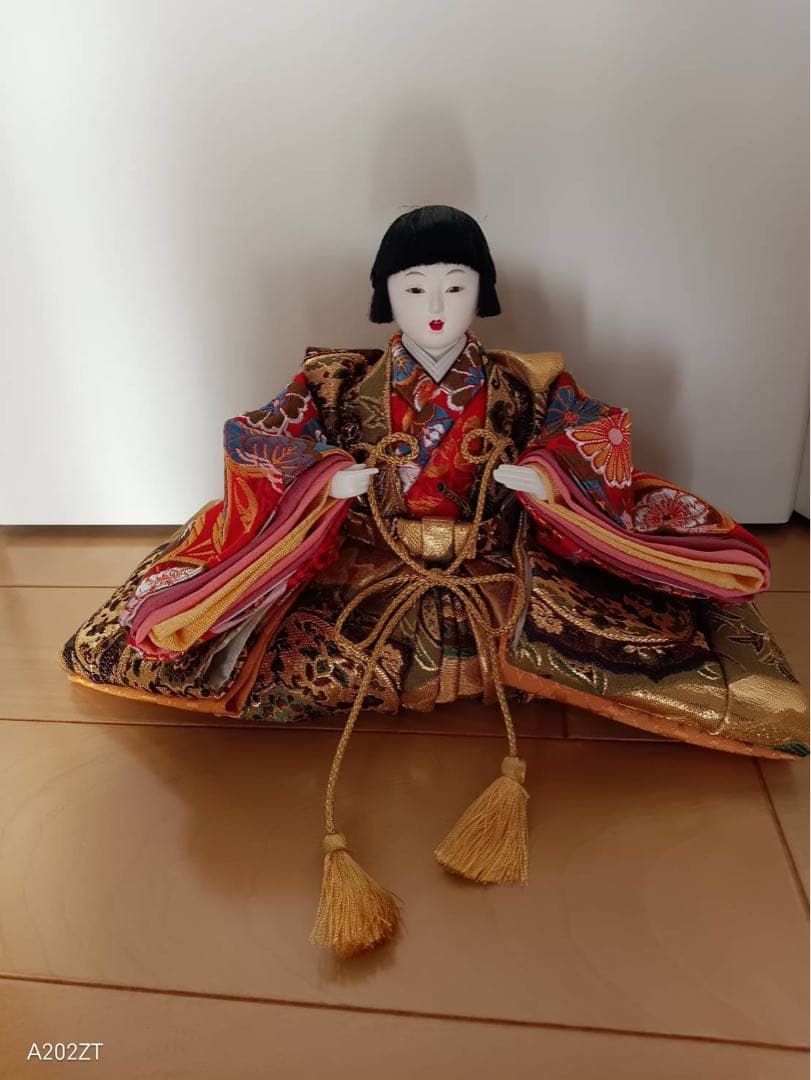 豪華絢爛　五人囃子＆右大臣・左大臣　雛人形セット