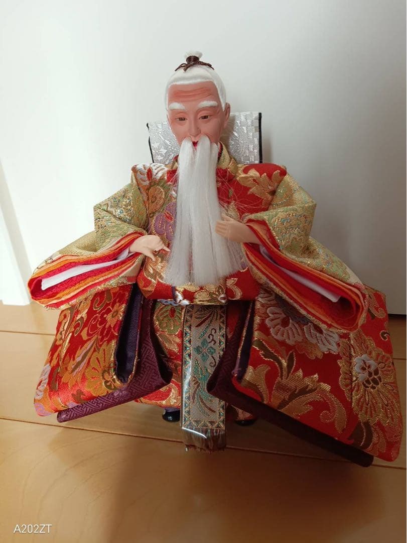 豪華絢爛　五人囃子＆右大臣・左大臣　雛人形セット