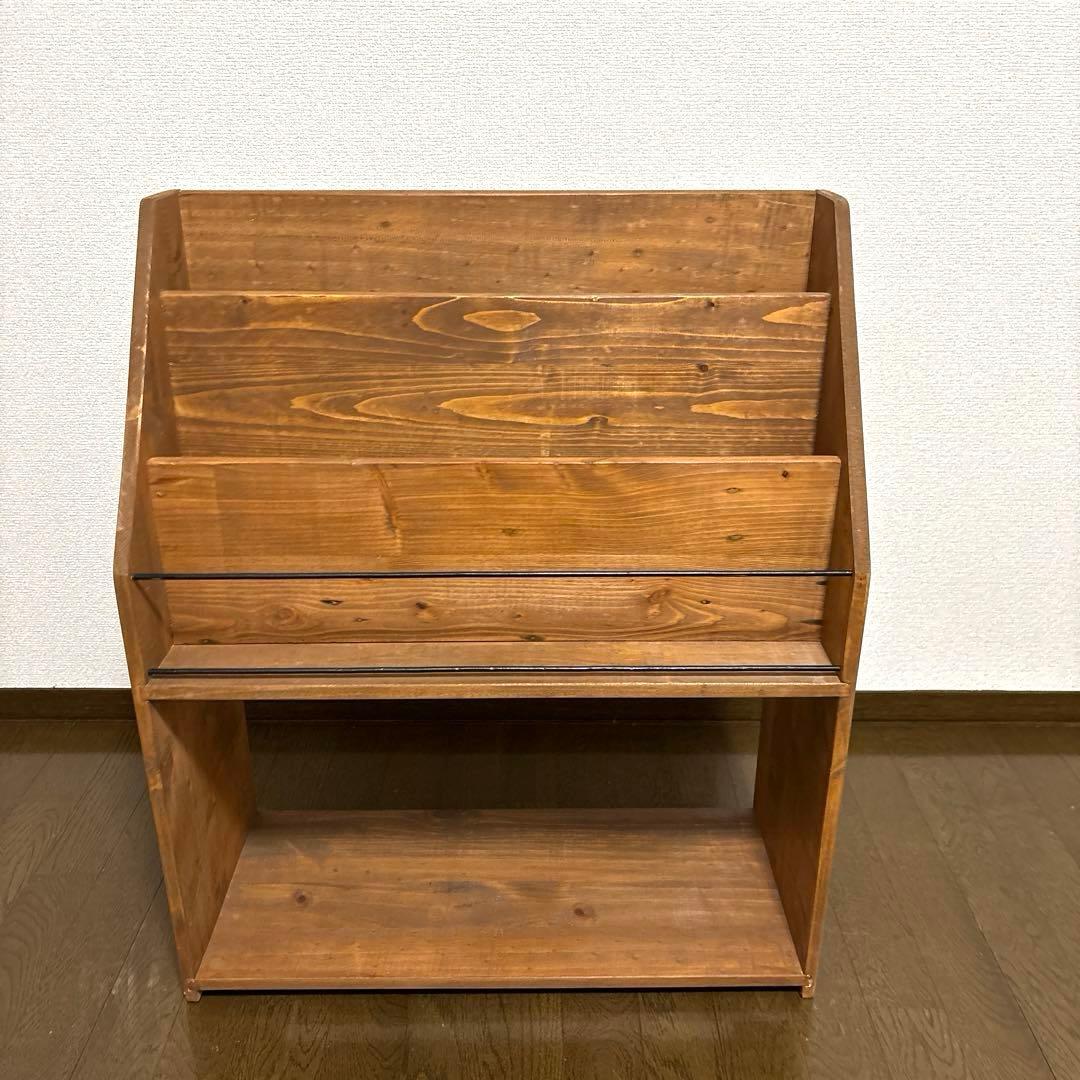 【美品】nico and … ニコアンド マガジンラック 本棚 絵本棚