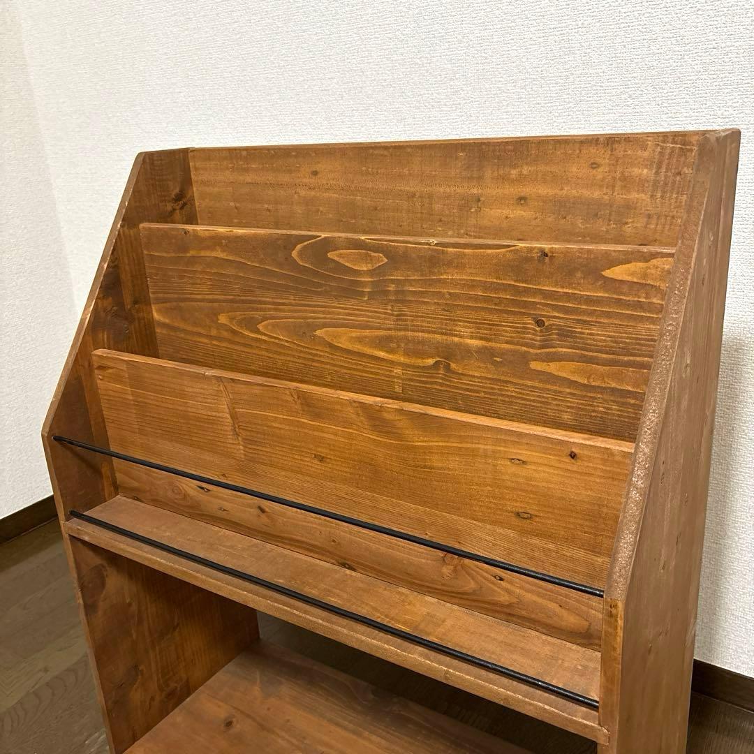 【美品】nico and … ニコアンド マガジンラック 本棚 絵本棚