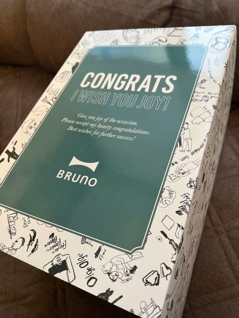 毎日値下BRUNO コンパクトホットプレート/セラミックコート鍋付/ミントグレー