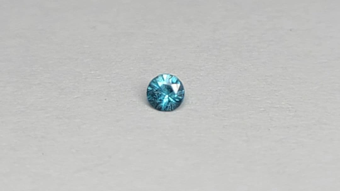 ウッディ濃い青のネオン!!★ブラジルバターリャパライバトルマリンリング★