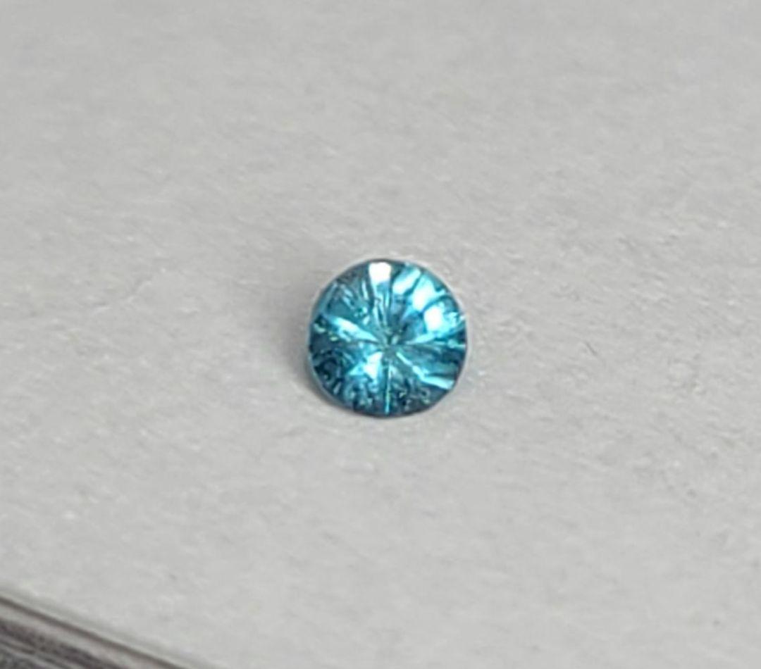 ウッディ濃い青のネオン!!★ブラジルバターリャパライバトルマリンリング★