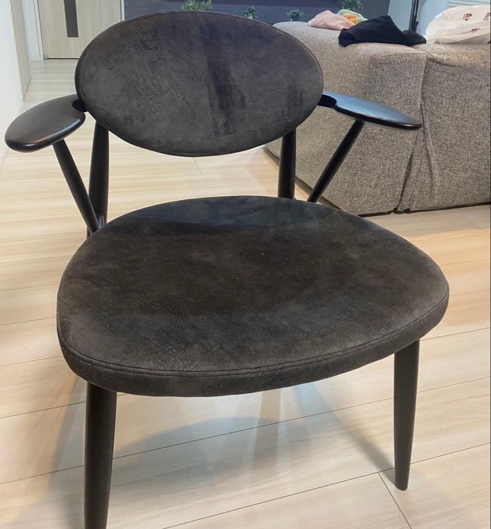 定価50万！！【最終値下げ】ダークグレー ダイニングテーブルと椅子4脚セット