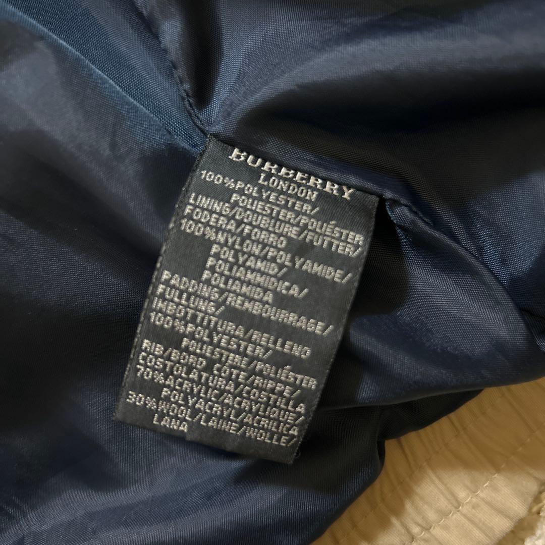 Burberry ベージュ ジップアップジャケット