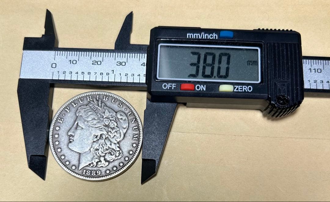 アメリカ1ドル銀貨 モルガンダラー 2枚セット 品位900 本物保証