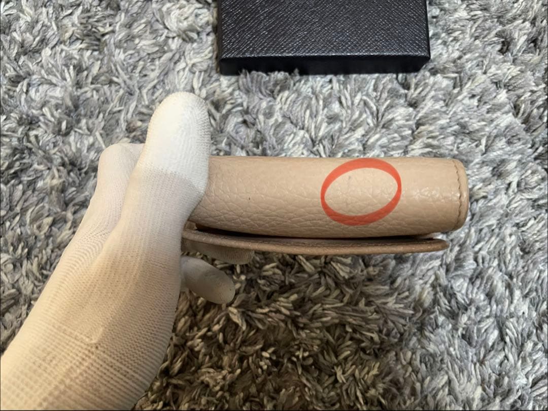 【12/16値下げ】PRADA ヴィッテロダイノレザー ミニ財布