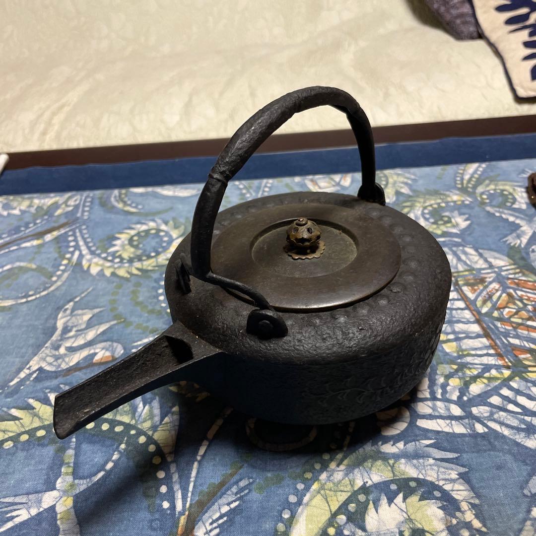 屠蘇器　鉄製　鉄器　鉄瓶　鉄製急須　鉄分