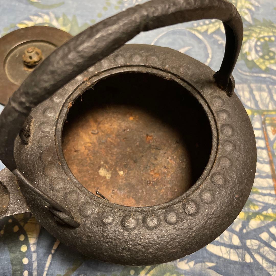 屠蘇器　鉄製　鉄器　鉄瓶　鉄製急須　鉄分