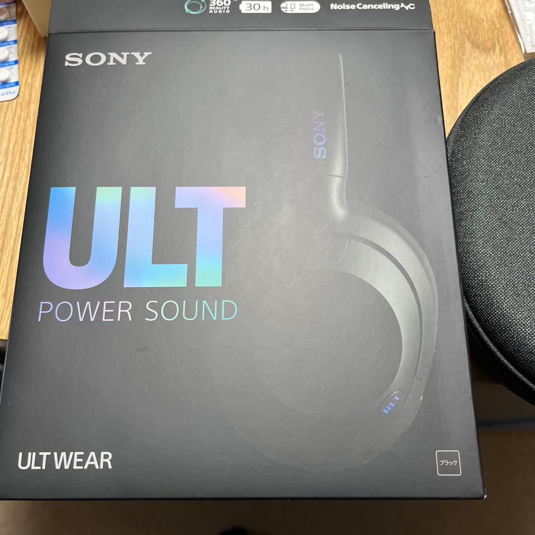 SONY ULT WEAR ワイヤレスヘッドホン ブラック