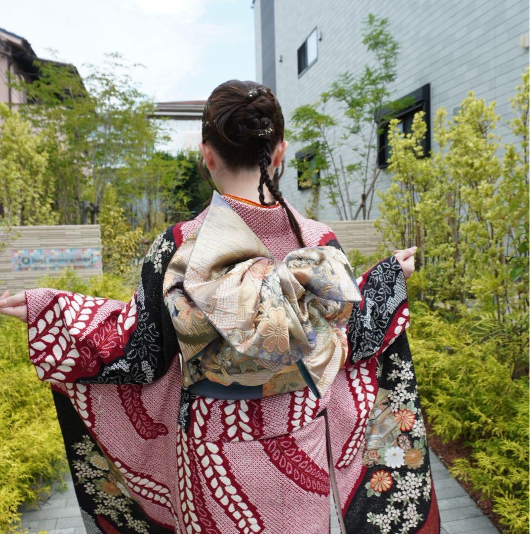 R‪‪⭐︎振袖フルセット【76】　正絹　成人式　卒業式