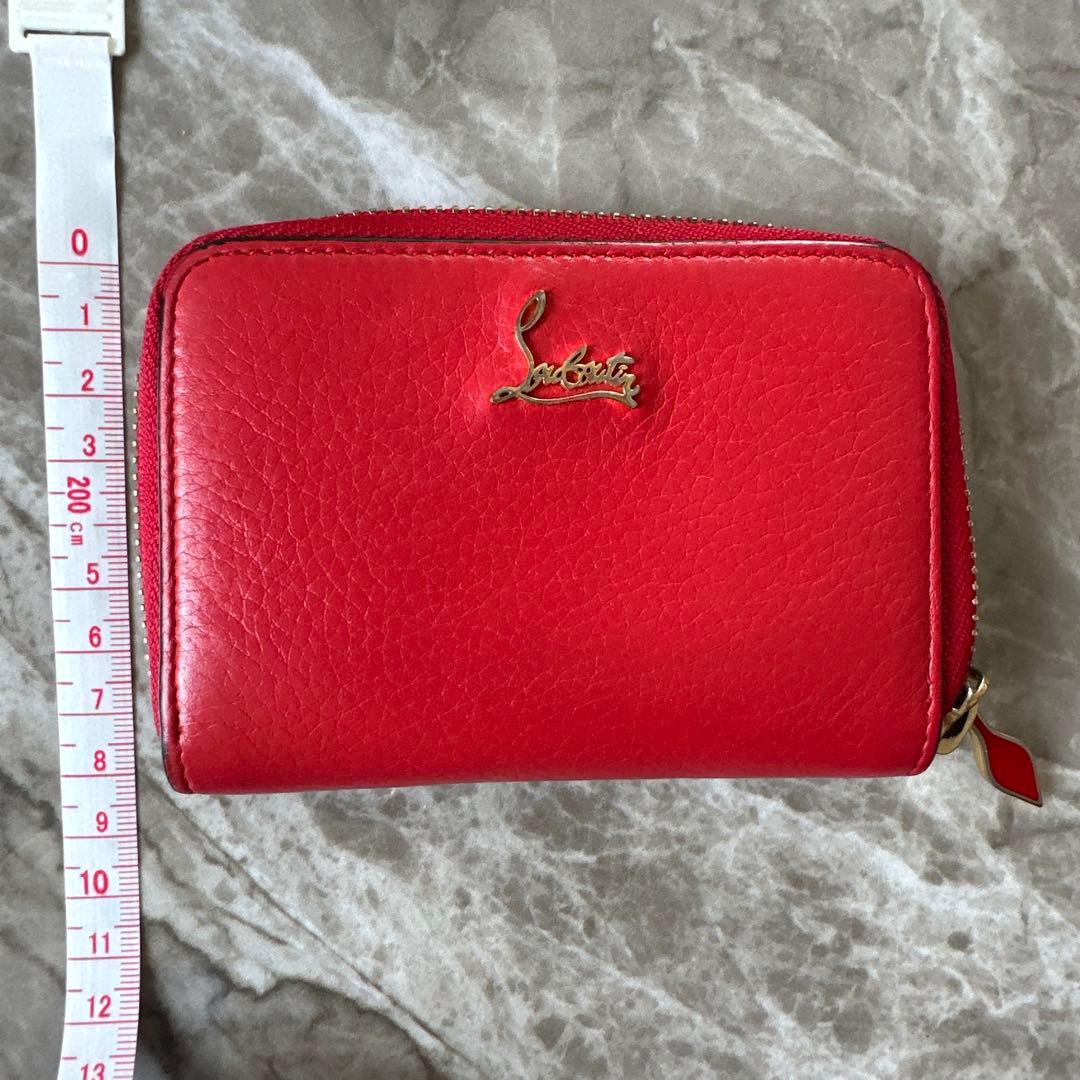 ChristianLouboutin ルブタン　レザー　財布　ミニウォレット
