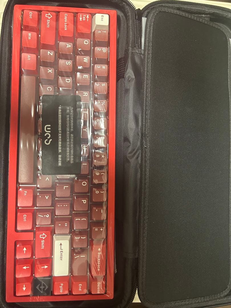 【新品未開封】　WOBKEY ZEN65 Ultra Red
